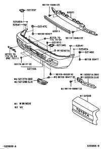 5204960030E0-COVER SUB-ASSY, FRONT BUMPER WINCH