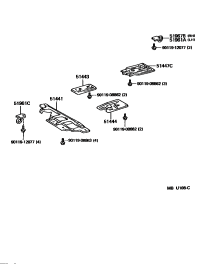 5144160190-COVER, ENGINE UNDER, NO.1