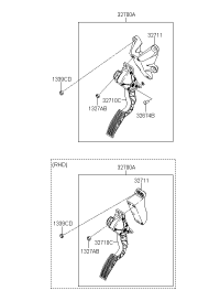 327003L310-PEDAL ASSY-ACCELERATOR