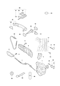 5ND837015E-AUDI TT MK2 WINDOW MECHANISM