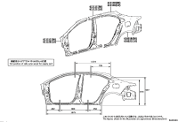 6113102460-PILLAR, FRONT BODY, OUTER RH
