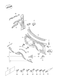 7P0805191A-Pillar-a inr