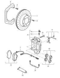 99635240104-BRAKE DISC FRT W124/200-300E
