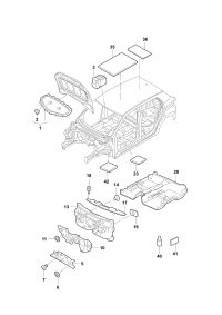 2G0863831-Damper assy-hood