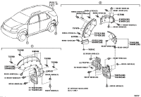 538470K909-EXTENSION, FRONT WHEEL OPENING, RH