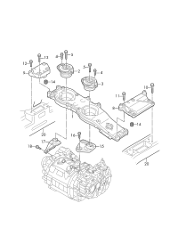 5QE199207E-BRKT-ENG MOUNT