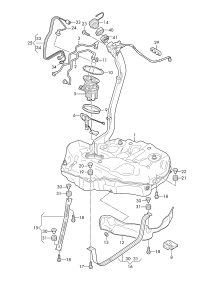 8W6201060A-FUEL TANK COMPL