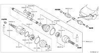 391013TA2A-SHAFT ASSY FRON