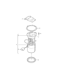 4M4919087AN-Fuel delivery unit: