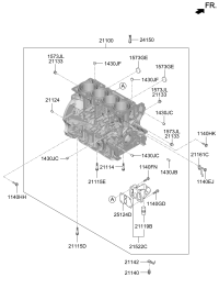 211002G263-BLOCK ASSY-CYLINDER