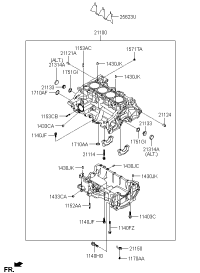 211002B810-BLOCK ASSY-CYLINDER