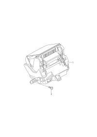 5NA919608B-Control unit, for rear projection (head up display)