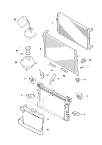 5QD121251K-RADIATOR