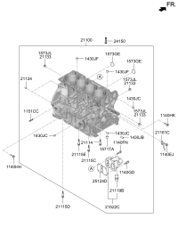 211002G000-BLOCK ASSY-CYLINDER