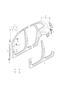 4M0809839-Cut-a/ B plr & lwr