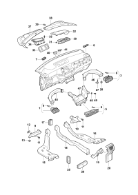 22D819404B9B9-DEFLECTOR/LH/PASAT/2006-2011