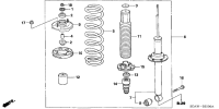 52610SDGH02-Strut assy-rr