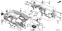 61310TM4H00ZZ-Member comp., steering wheel suspension