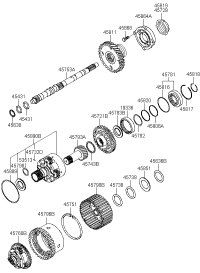 458643A500-BEARING-DOUBLE