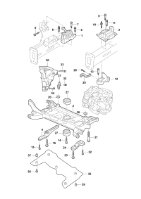 5QD199315B-Bracket, set