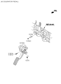 327001X301-PEDAL ASSY-ACCELERATOR