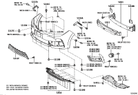 5211502440-SUPPORT, FRONT BUMPER SIDE, RH