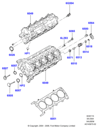 3L3Z6507BA-VALVE,INLET
