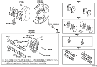 0446560340-PAD KIT, DISC BRAKE, FRONT