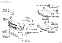 52611F4030-ABSORBER, FRONT BUMPER ENERGY