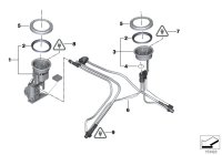 16116755043-FUEL PUMP X5/W/O SENDER UNIT