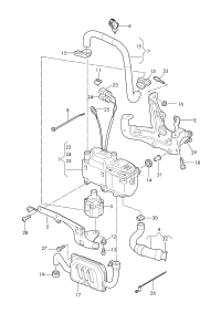 06H121601P-AUXILIARY WATER PUMP BMW B46,B47,B48