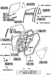 6700335240-PANEL SUB-ASSY, REAR DOOR, RH