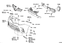 5261108070-ABSORBER, FRONT BUMPER ENERGY