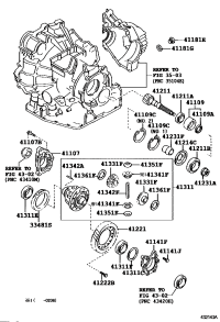 9031035007-SEAL, OIL (FOR DIFFERENTIAL DRIVE PINION BEARING CAGE)