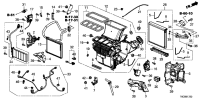 79023T6DH61-Duct assy-heater