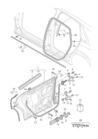 4M8833051C-Door assy-rr, lh