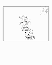 2049100122-Frame assy-seat cushion