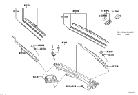8511033432-MOTOR ASSY, WINDSHIELD WIPER