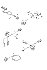 8K0972571-Cap, flat contact w/cable