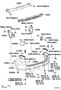 5215908903-COVER, RR BUMPER