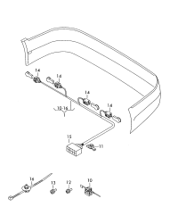 3D0971497B-Bracket, connector