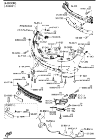 GVYD50031A-FASCIA-FRONT BUMPER Y62 US SPEC