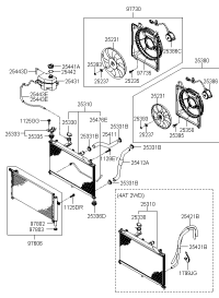 253861E100-MOTOR COOLING FAN