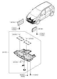 29120A4100-PNL-SIDE COVER,RH