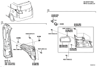 8158558400-SOCKET AND WIRE, REAR LAMP
