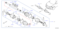 391014BB0E-SHAFT ASSY FRON