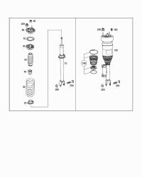 SHOCK ABSORBER-W204