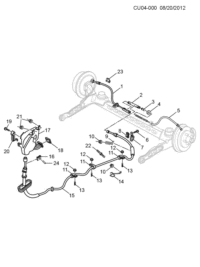 9015499-Cable (2nd design, 1st design see 15177263) (r)