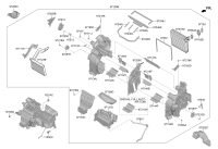 97205F8AA0-HEATER & EVAPORATOR ASSY