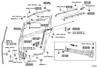 8500508015-MOTOR UNIT, SLIDE DOOR, RH